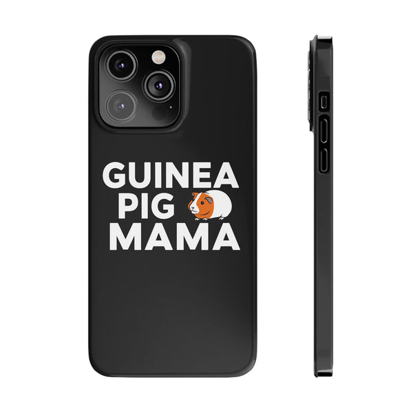 Cute Guinea Pig Mama Slim iPhone Cases | Guinea Pig Gift iPhone Case