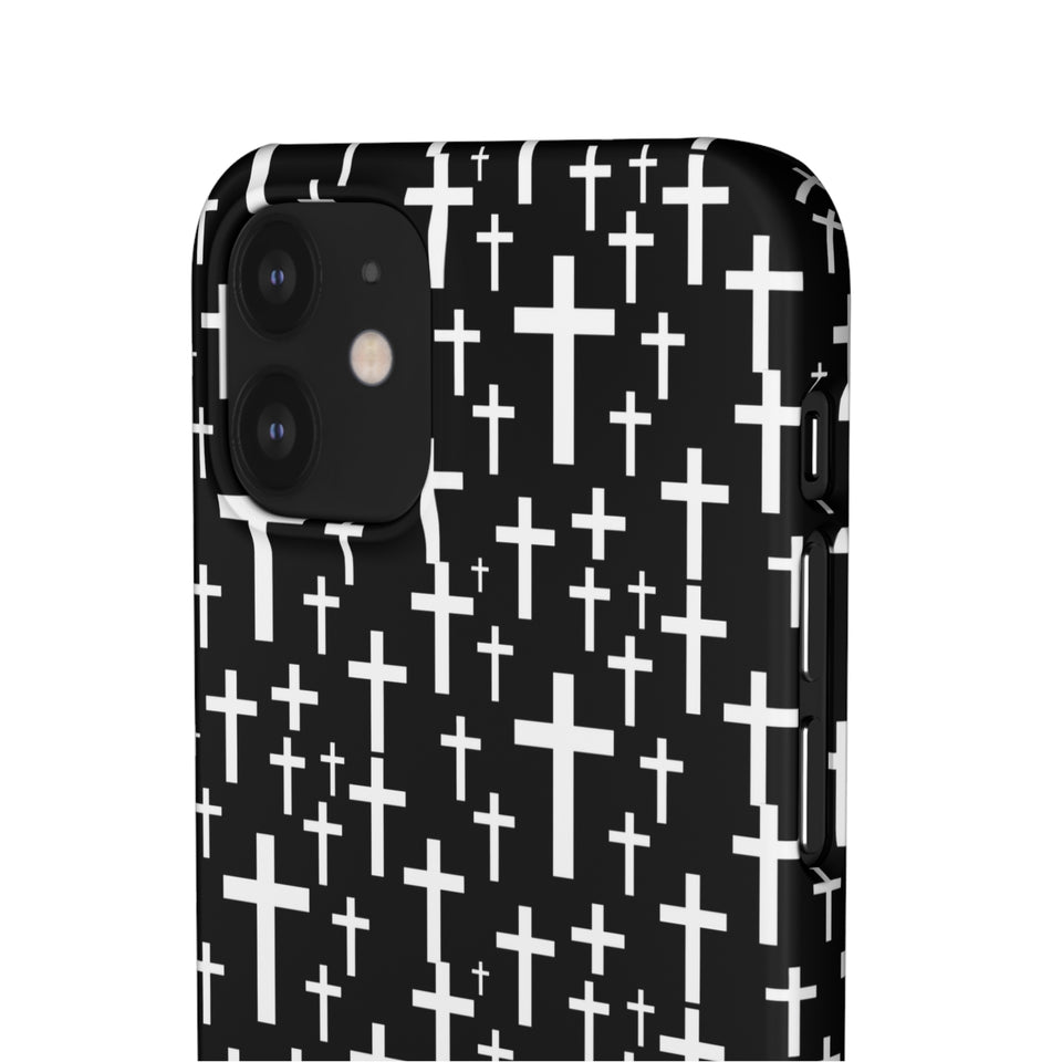 Faith In Jesus iPhone Christian Religion Phone Case | Faith Cross Phone Case | Christian Cross iPhone & Samsung Galaxy Snap Cases