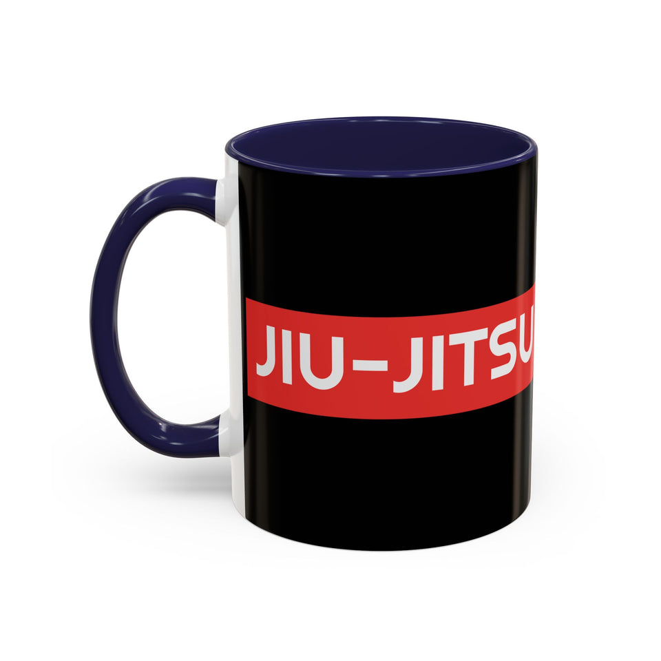 Brazilian Jiu Jitsu Surpassing | BJJ Accent Coffee Mug