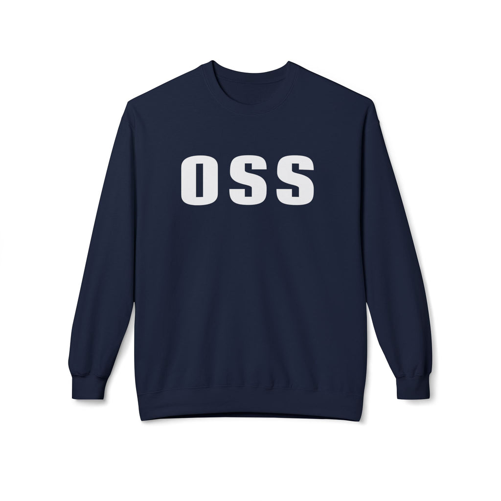 Brazilian Jiu Jitsu OSS BJJ Unisex Midweight Softstyle Fleece Crewneck Sweatshirt