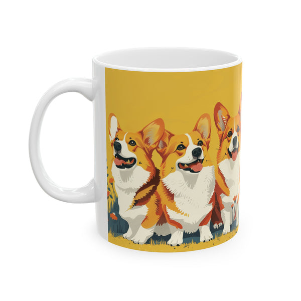 Corgi Mug Group | Corgi Gift | Corgi Coffee Mug | Corgi Presents Mug 11oz