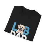 Labrador Dad T-Shirt 2 - Unisex Softstyle Labrador Dog Dad Tee Labrador Dad T-Shirt 2 - Unisex Softstyle Labrador Dog Dad Tee