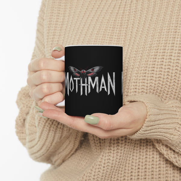 Mothman Mug | Cryptid Gift | Mothman Coffee Mug | Mythical Creature Gift Ideas Mug 11oz