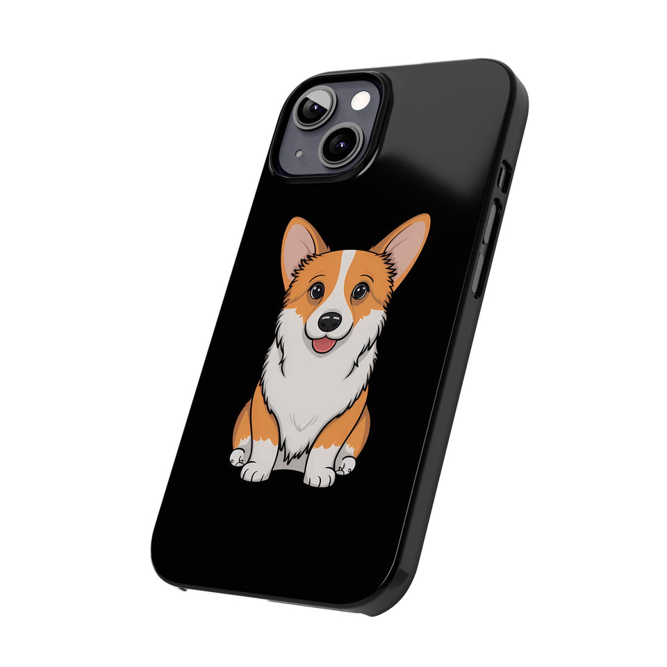 Cute Corgi Slim iPhone Case | Corgi Gift iPhone Case