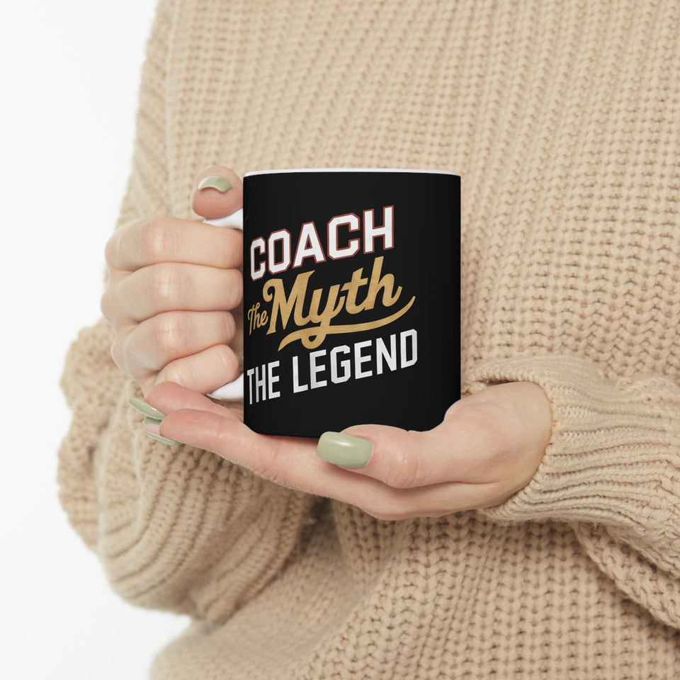 Coach The Myth The Legend Ceramic Mug | Coach Gifts (11oz)