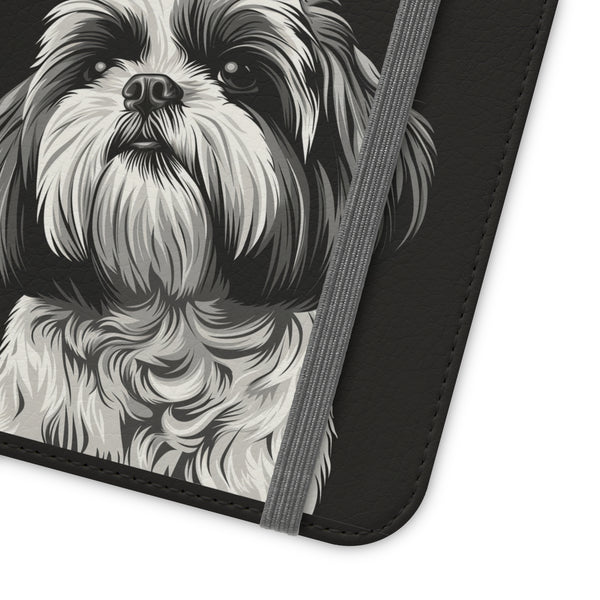 Shih Tzu Phone Case | Shih Tzu Wallet Phone Case | IPhone & Samsung Galaxy Shih Tzu Flip Cases