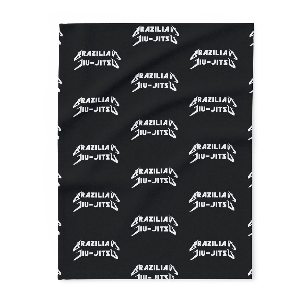 Brazilian Jiu Jitsu Blanket | Metal BJJ Arctic Fleece Blanket