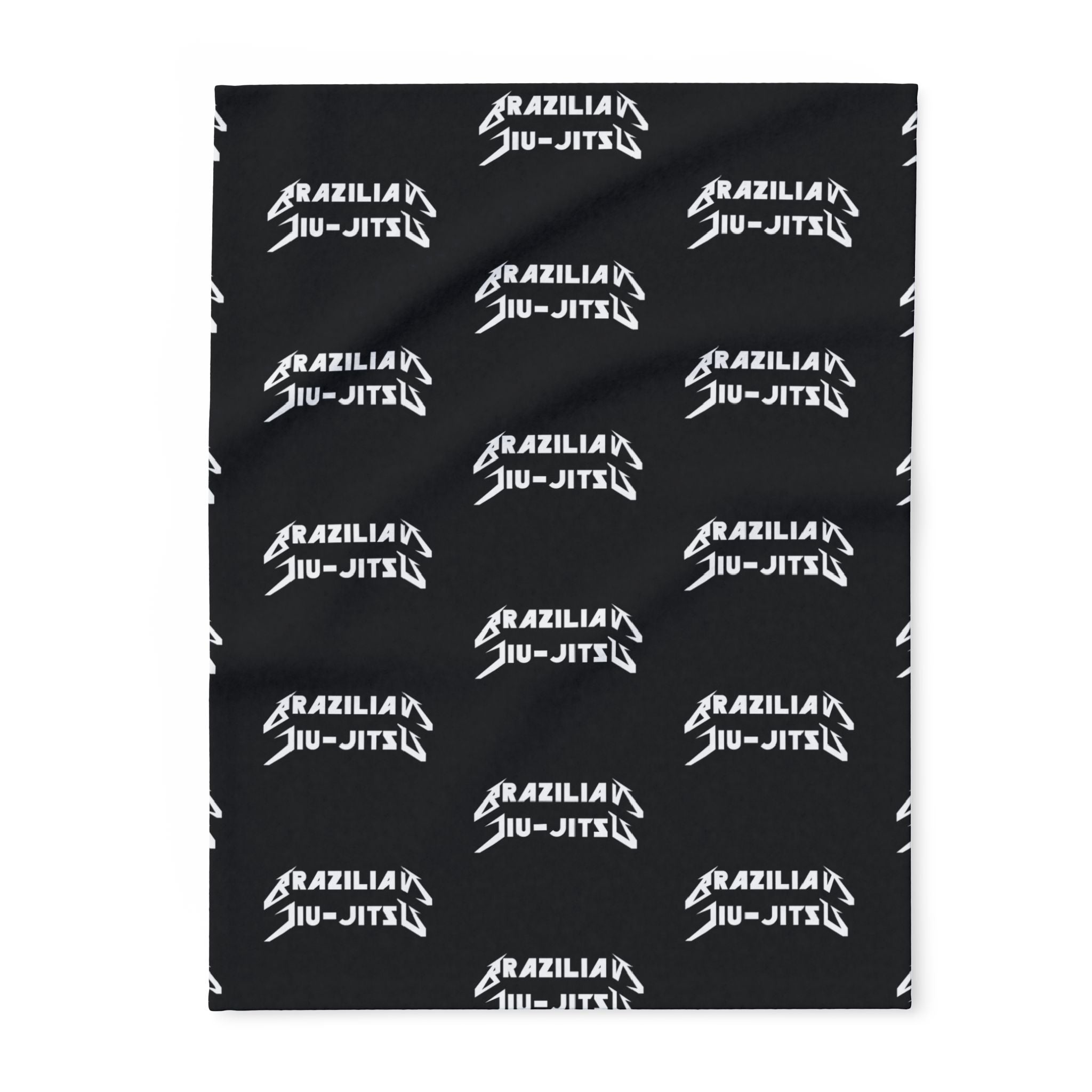 Brazilian Jiu Jitsu Blanket | Metal BJJ Arctic Fleece Blanket