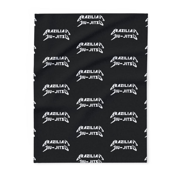 Brazilian Jiu Jitsu Blanket | Metal BJJ Arctic Fleece Blanket