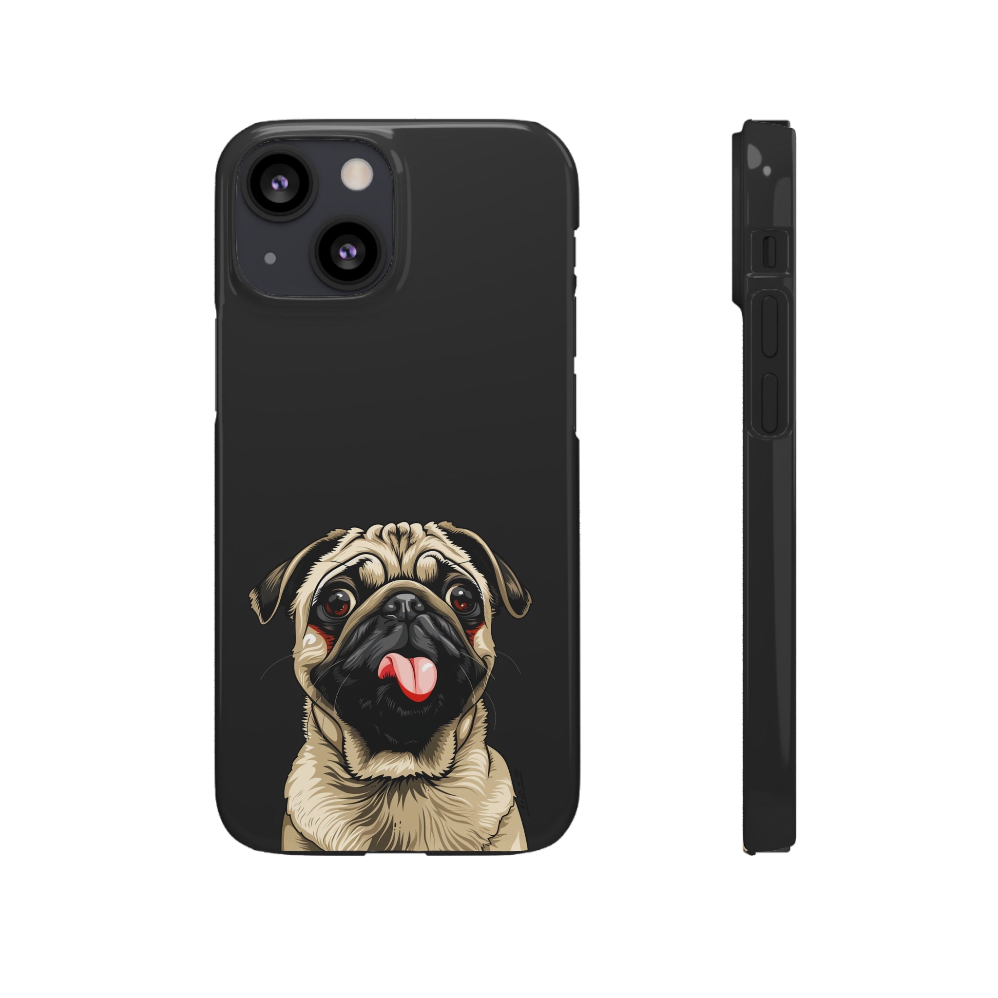 Pug Phone Case | I Love My Pug Phone Case | Pug iPhone & Samsung Galaxy Snap Cases