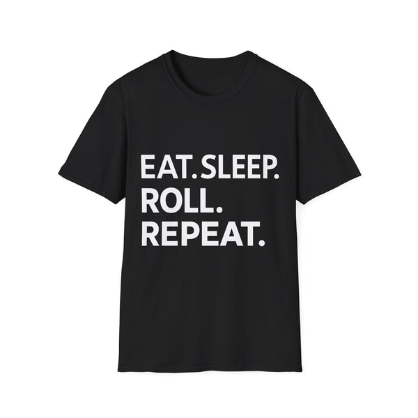 Brazilian Jiu Jitsu Eat Sleep Shirt | BJJ Gift | Brazilian Jiu Jitsu Merchandise | JiuJitsu Gifts | BJJ Presents Unisex T-Shirt