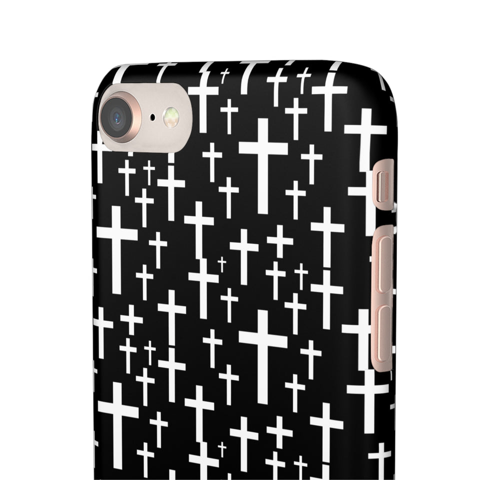 Faith In Jesus iPhone Christian Religion Phone Case | Faith Cross Phone Case | Christian Cross iPhone & Samsung Galaxy Snap Cases