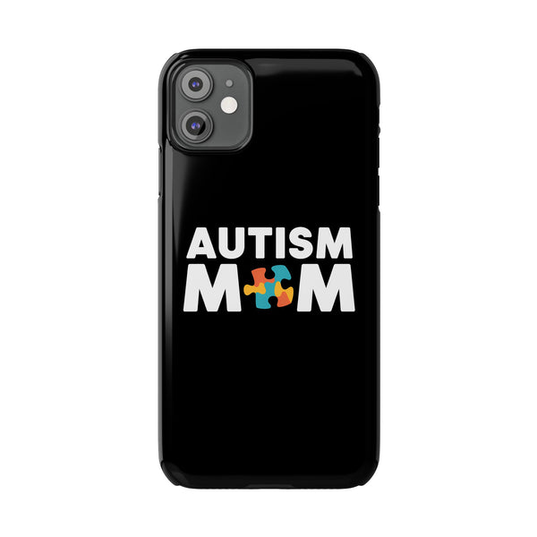 Premium Autism Mom iPhone Case | Mother Autism Awareness Slim Phone Cases