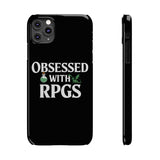 Premium Obsessed With RPGs iPhone Case | Role Playing Game Slim Phone Cases Premium Obsessed With RPGs iPhone Case | Role Playing Game Slim Phone Cases