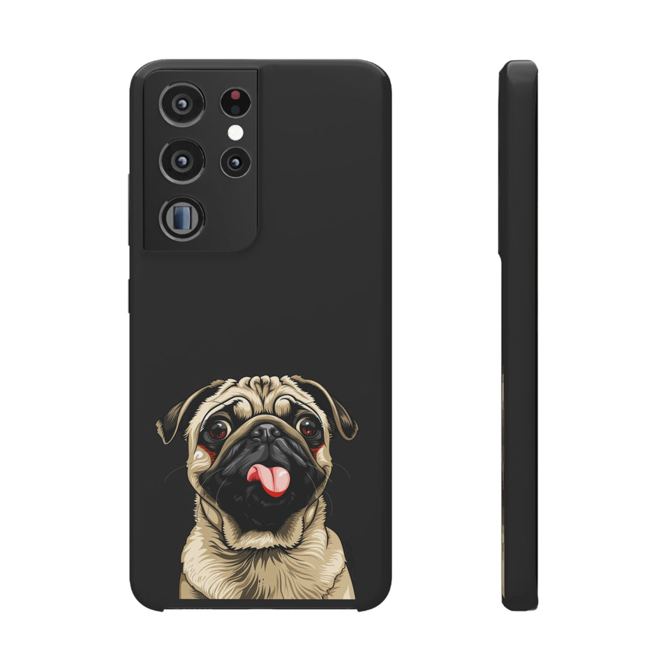 Pug Phone Case | I Love My Pug Phone Case | Pug iPhone & Samsung Galaxy Snap Cases