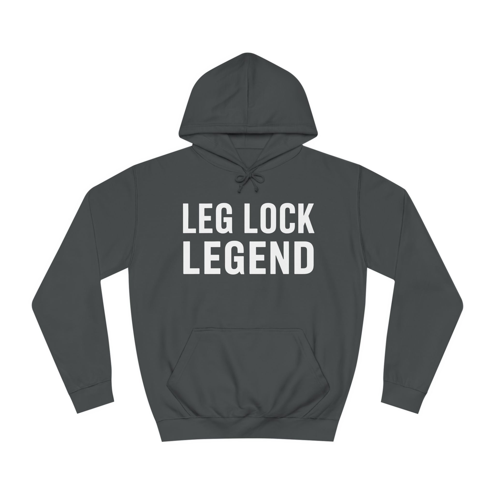Leg Lock Legend BJJ Unisex College Hoodie | Brazilian Jiu Jitsu Gift Hoodie