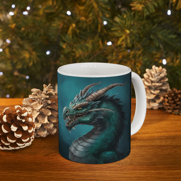 Fantasy Dragon RPG Mug | Role Playing Game Gift | Dragon Coffee Mug | RPG Fantasy Gift Ideas Mug 11oz 2