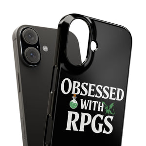 Premium Obsessed With RPGs iPhone Case | Role Playing Game Slim Phone Cases Premium Obsessed With RPGs iPhone Case | Role Playing Game Slim Phone Cases