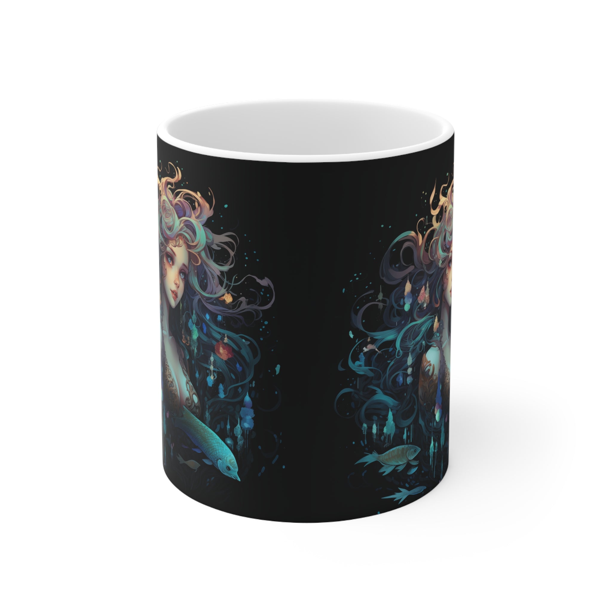Mermaid Mug 2 | Mermaid Coffee Mug | Mermaid Gift | Mermaid Presents | Mermaid Mug 11oz Secondary image