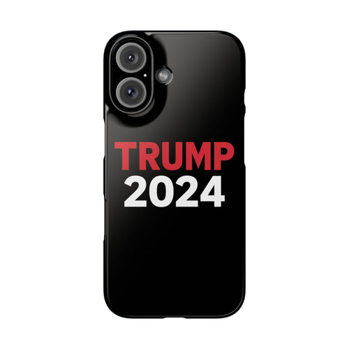 Premium Trump 2024 iPhone Case | Donald Trump Gifts Slim Phone Cases