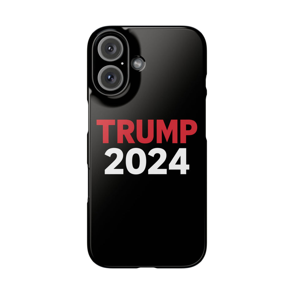Premium Trump 2024 iPhone Case | Donald Trump Gifts Slim Phone Cases