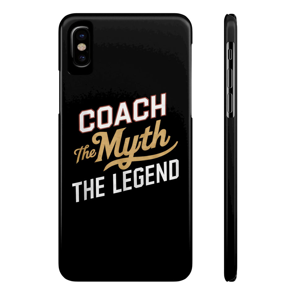 Coach The Myth The Legend Slim iPhone Cases | Coach Gift iPhone Case