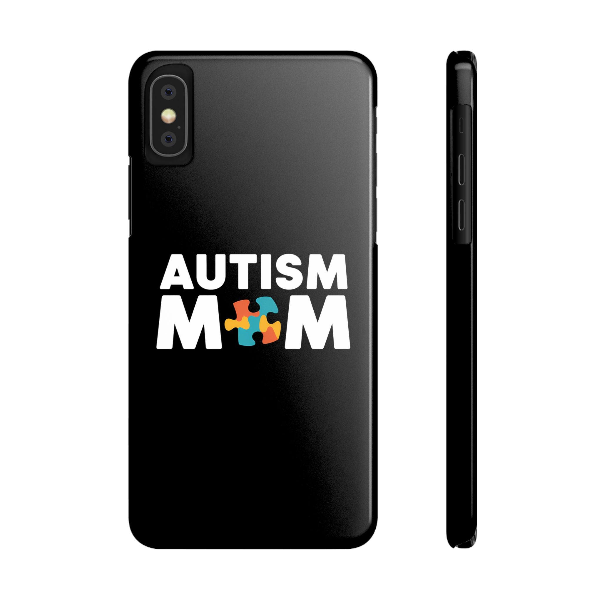 Premium Autism Mom iPhone Case | Mother Autism Awareness Slim Phone Cases