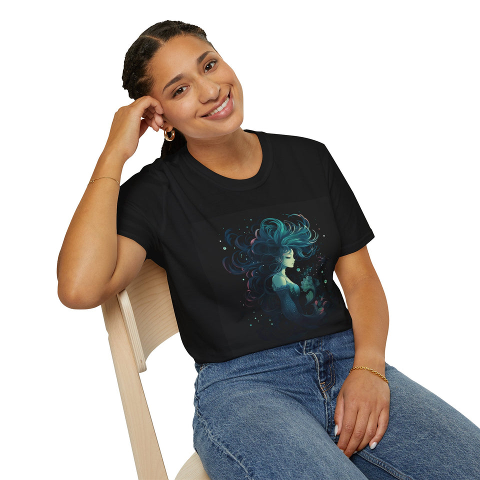 Mermaid Shirt | Anime Mermaid Gift | Mermaid Stuff/mermaid Presents | Unisex Mermaid T Shirt