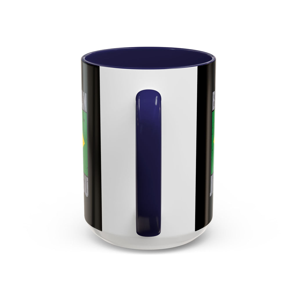 Brazilian Jiu Jitsu Flag 2 | BJJ Accent Coffee Mug