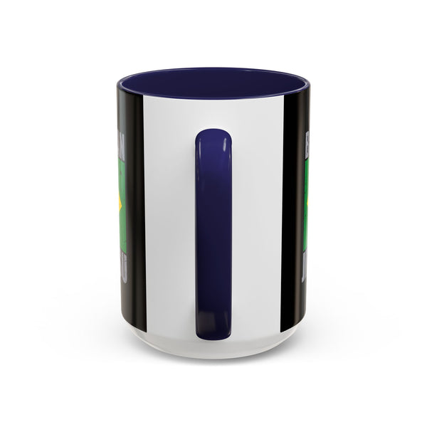 Brazilian Jiu Jitsu Flag 2 | BJJ Accent Coffee Mug