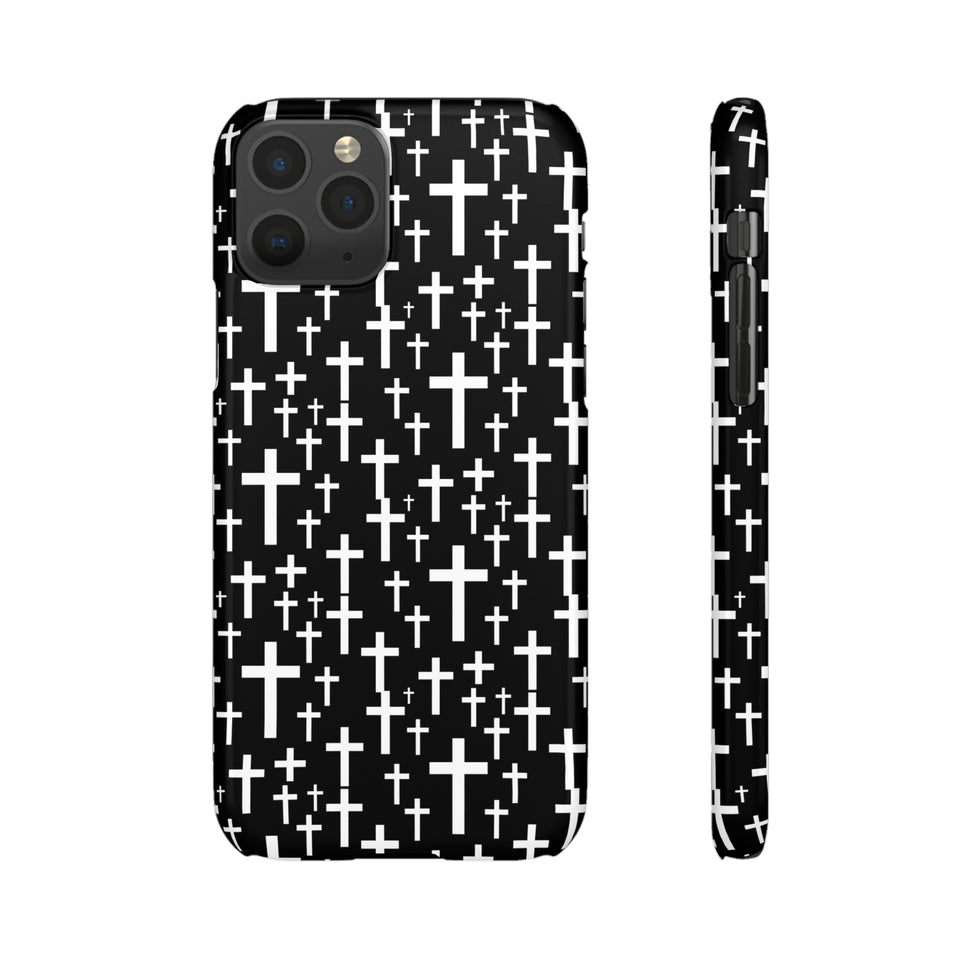 Faith In Jesus iPhone Christian Religion Phone Case | Faith Cross Phone Case | Christian Cross iPhone & Samsung Galaxy Snap Cases