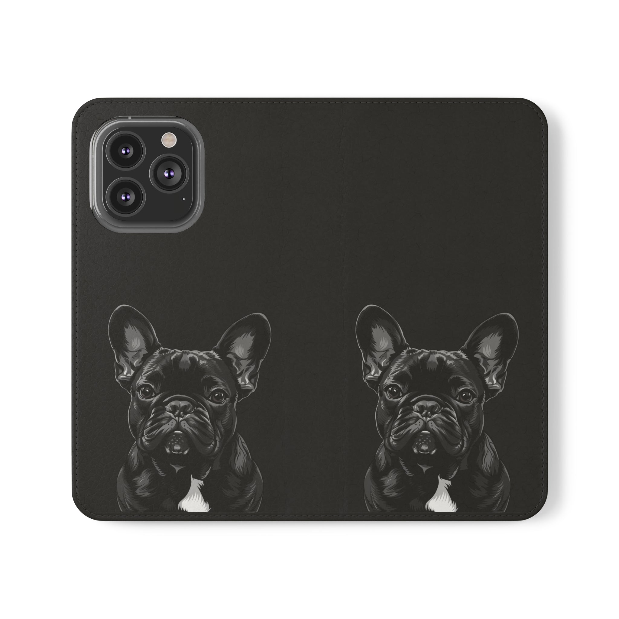 French Bulldog Phone Case | I Love My Frenchie Wallet Phone Case Gifts | IPhone & Samsung Galaxy French Bulldog Flip Cases