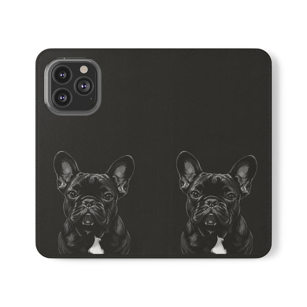French Bulldog Phone Case | I Love My Frenchie Wallet Phone Case Gifts | IPhone & Samsung Galaxy French Bulldog Flip Cases