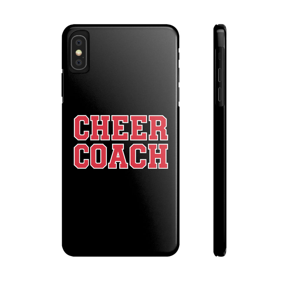 Premium Cheer Coach iPhone Case | Cheer Coach Gifts Slim Phone Cases