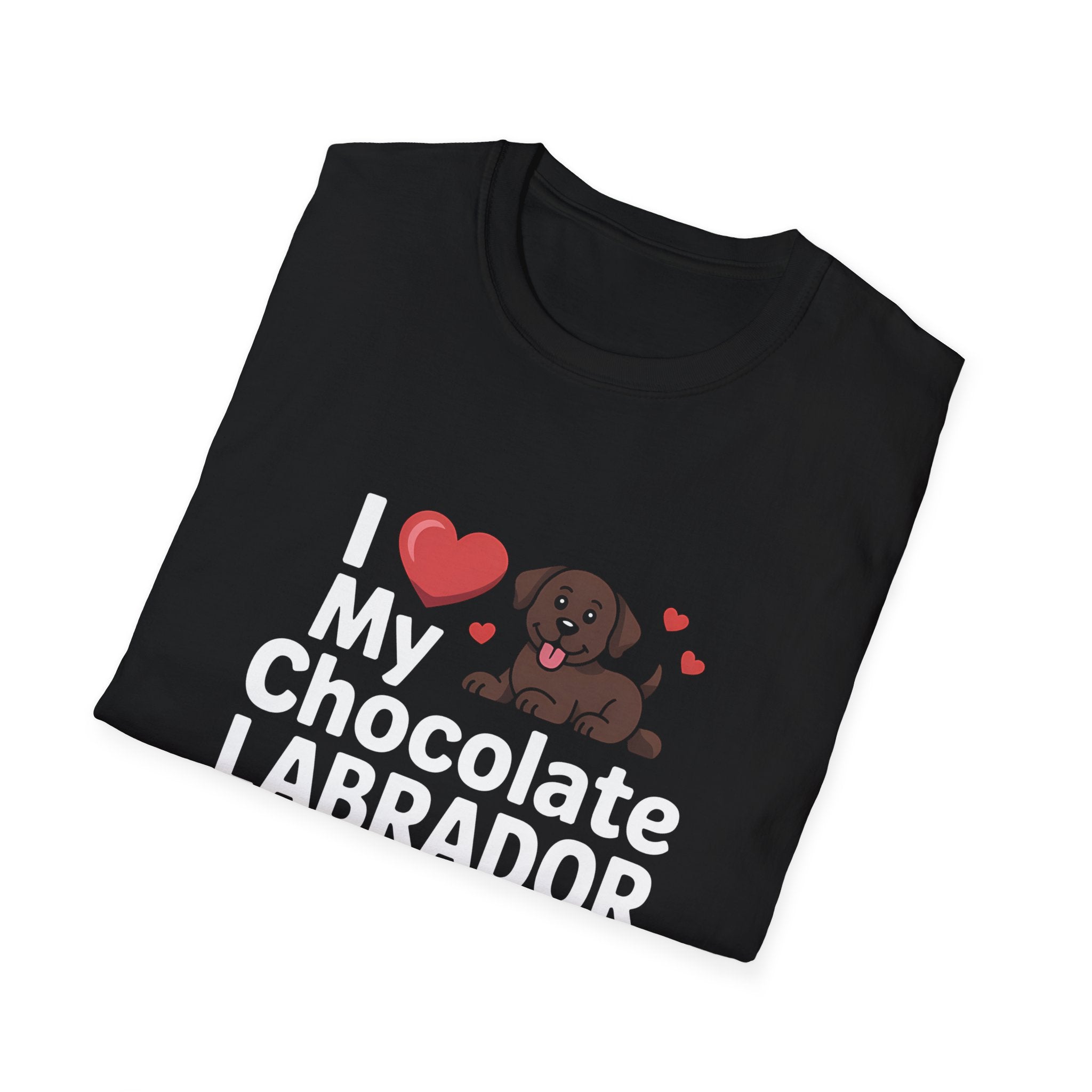 I Love My Chocolate Labrador T-Shirt - Chocolate Labrador Shirt