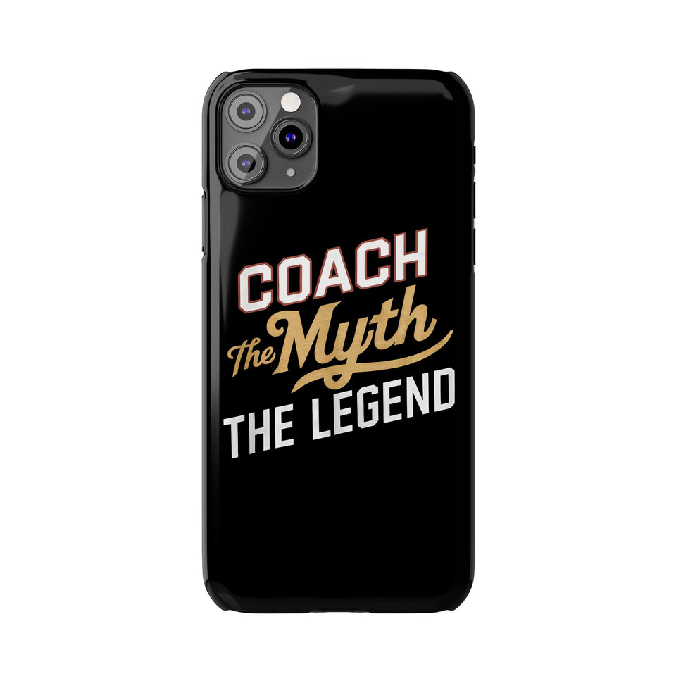 Coach The Myth The Legend Slim iPhone Cases | Coach Gift iPhone Case