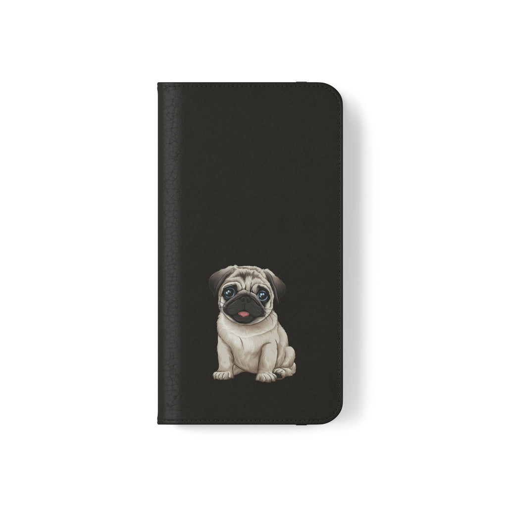 Pug iPhone & Samsung Wallet Phone Case | Pug Flip Cases