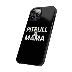 Premium Pitbull Mama 3 iPhone Case | Pitbull Gifts Slim Phone Cases Premium Pitbull Mama 3 iPhone Case | Pitbull Gifts Slim Phone Cases