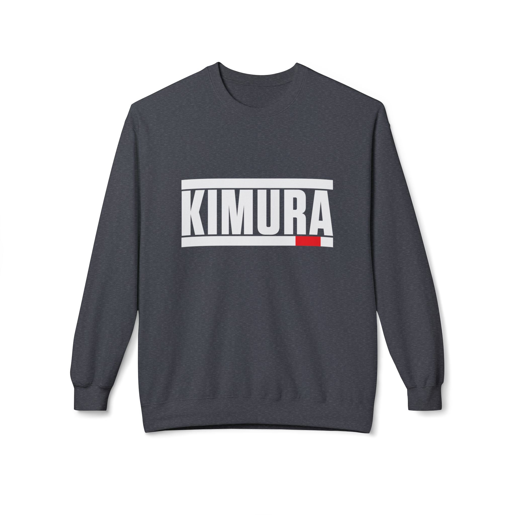 Brazilian Jiu Jitsu Kimura BJJ Unisex Midweight Softstyle Fleece Crewneck Sweatshirt Secondary image