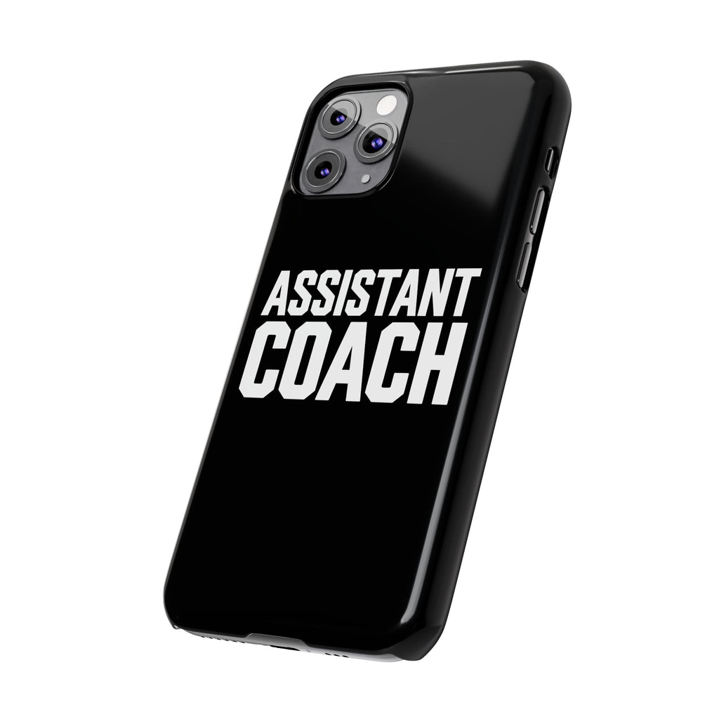 Premium Assistant Coach iPhone Case | Assistant Coach Gifts Slim Phone Cases