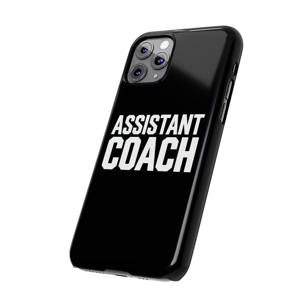 Premium Assistant Coach iPhone Case | Assistant Coach Gifts Slim Phone Cases
