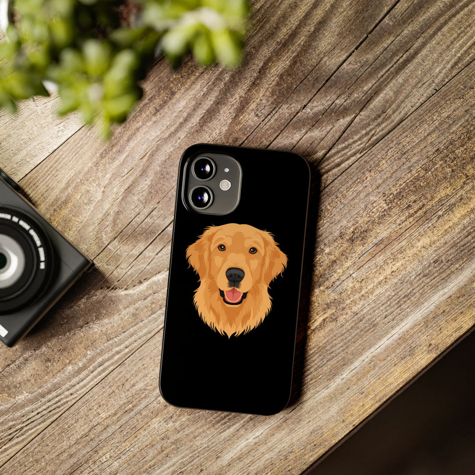 Premium Golden Retriever iPhone Case | Golden Retriever Gifts Slim Phone Cases