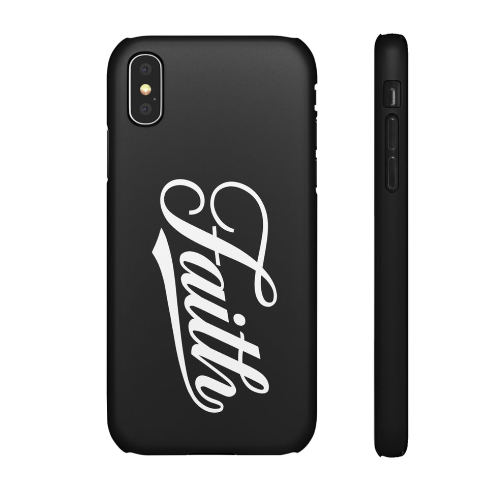Faith In Jesus iPhone Christian Religion Phone Case | Jesus Faith Cross Phone Case | Faith Christian Cross iPhone & Samsung Galaxy Snap Cases