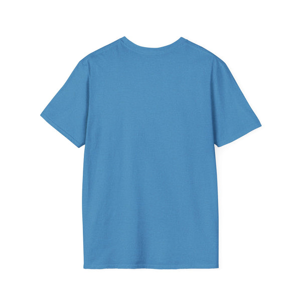 SPORTS! Funny Retro Collegiate T‑Shirt — Bold Orange & Blue Athletic Graphic