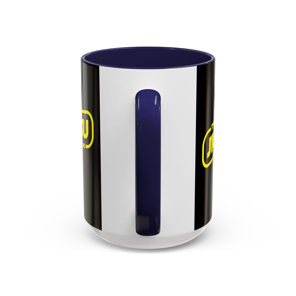 Brazilian Jiu Jitsu The Jiu Jitsu Is Strong With This One | BJJ Accent Coffee Mug