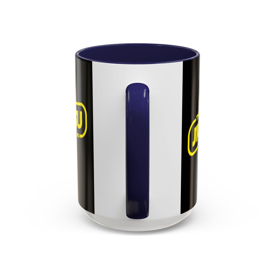 Brazilian Jiu Jitsu The Jiu Jitsu Is Strong With This One | BJJ Accent Coffee Mug