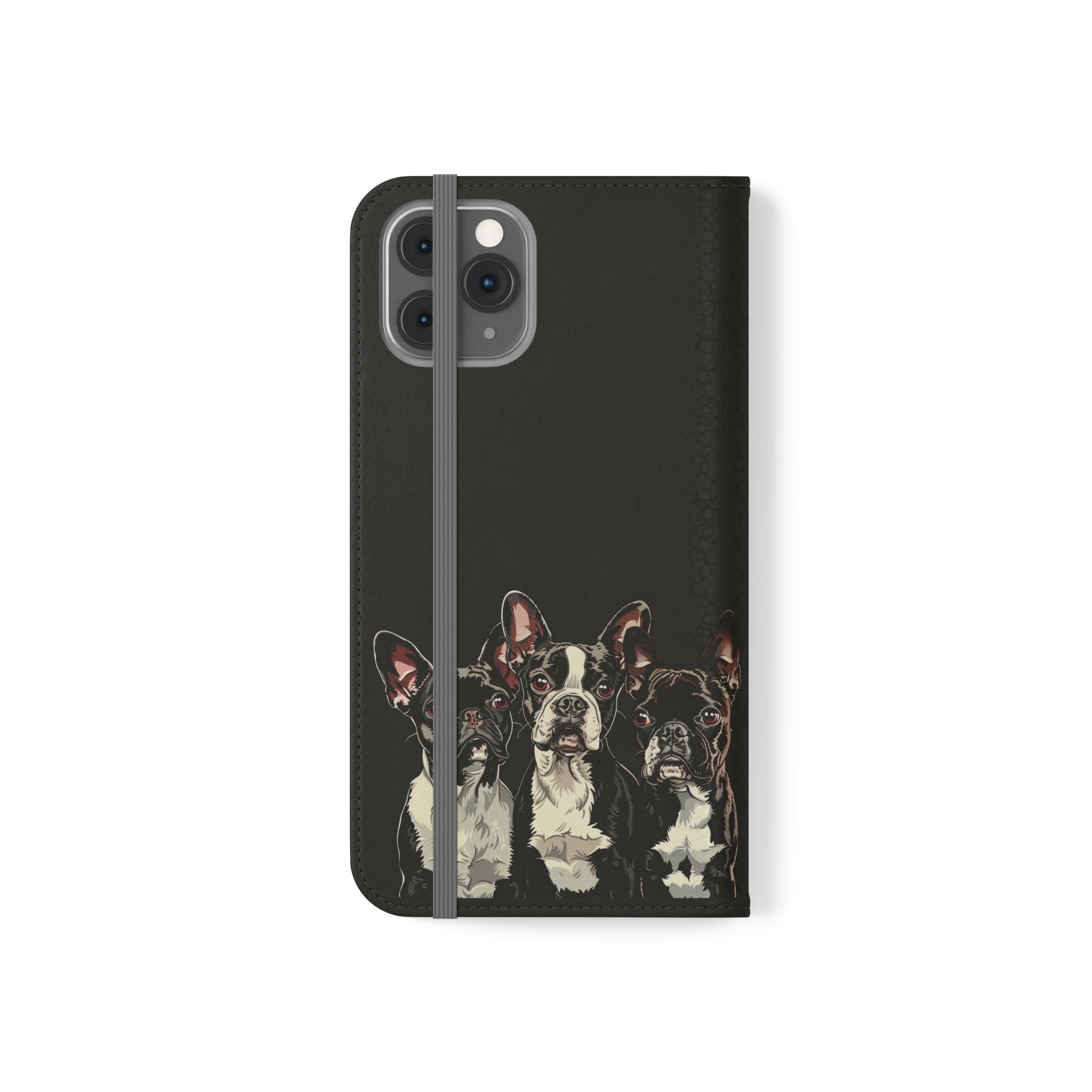 Boston Terrier Phone Case | Boston Terrier Wallet Phone Case | IPhone & Samsung Galaxy Boston Terrier Flip Cases