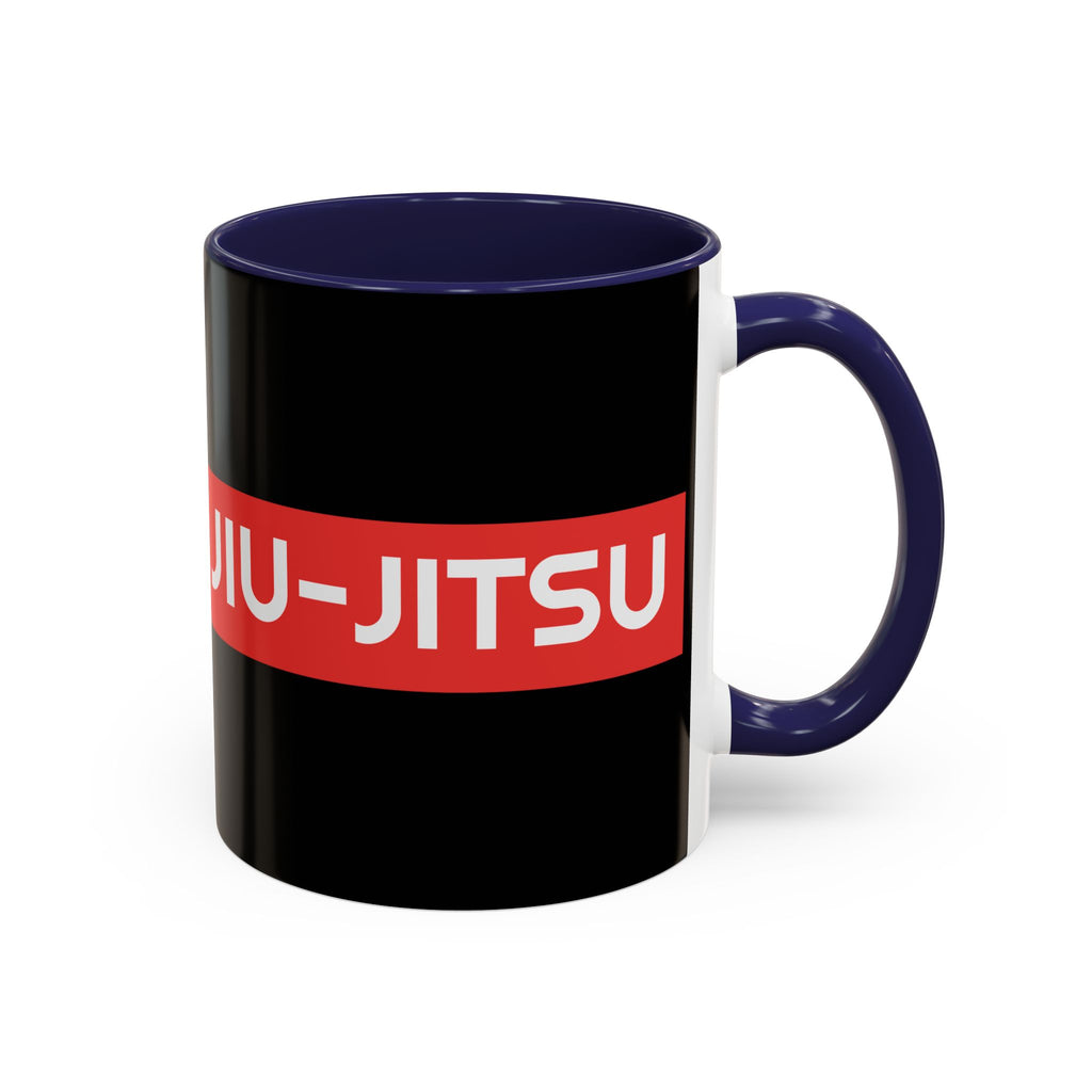 Brazilian Jiu Jitsu Surpassing | BJJ Accent Coffee Mug