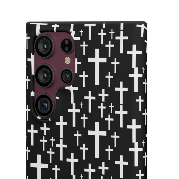 Faith In Jesus iPhone Christian Religion Phone Case | Faith Cross Phone Case | Christian Cross iPhone & Samsung Galaxy Snap Cases