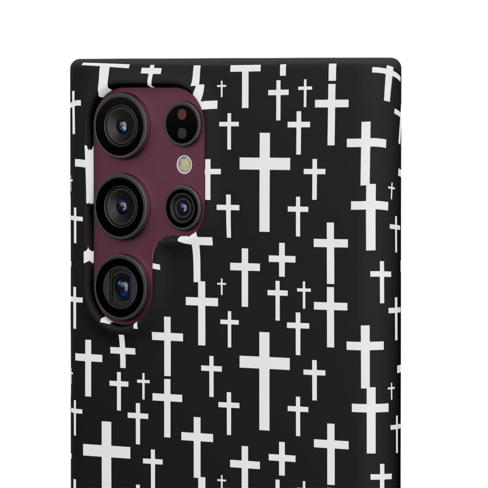 Faith In Jesus iPhone Christian Religion Phone Case | Faith Cross Phone Case | Christian Cross iPhone & Samsung Galaxy Snap Cases